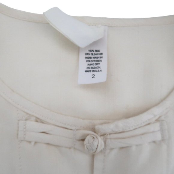 DOSA Silk tunic top sz 2 M - Picture 5 of 9